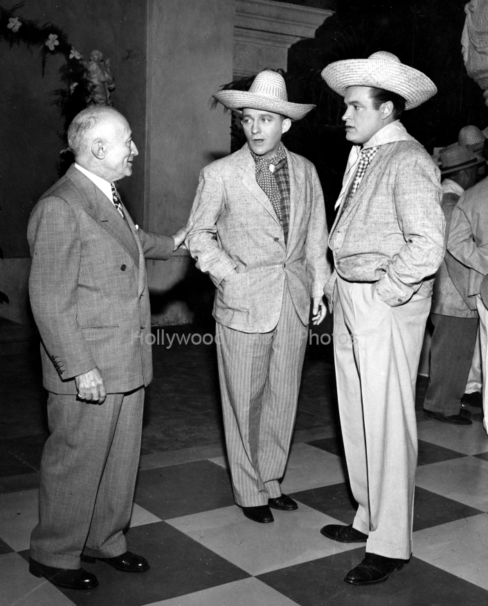 Bob Hope, Adolph Zukor, Bing Crosby Road To Rio set 1947 wm.jpg